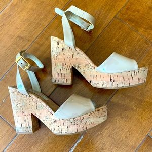 Stella McCartney Nude Wedges